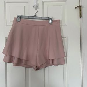 Pink Zara Dress Shorts